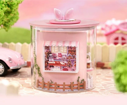 Craft Kits Dream Bottle Series | Kitten's Cake House - DIY Handmade Mini World Miniature Gift Pink Romantic