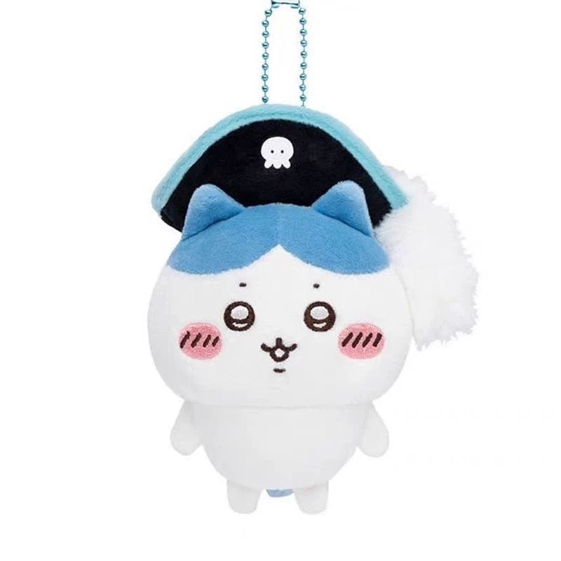 Japan ChiiKawa | Chiikawa Hachiware Usagi Momonga Kurimanju Cosplay Pirate Plush Doll Keychain - Kawaii items Room Decoration doll