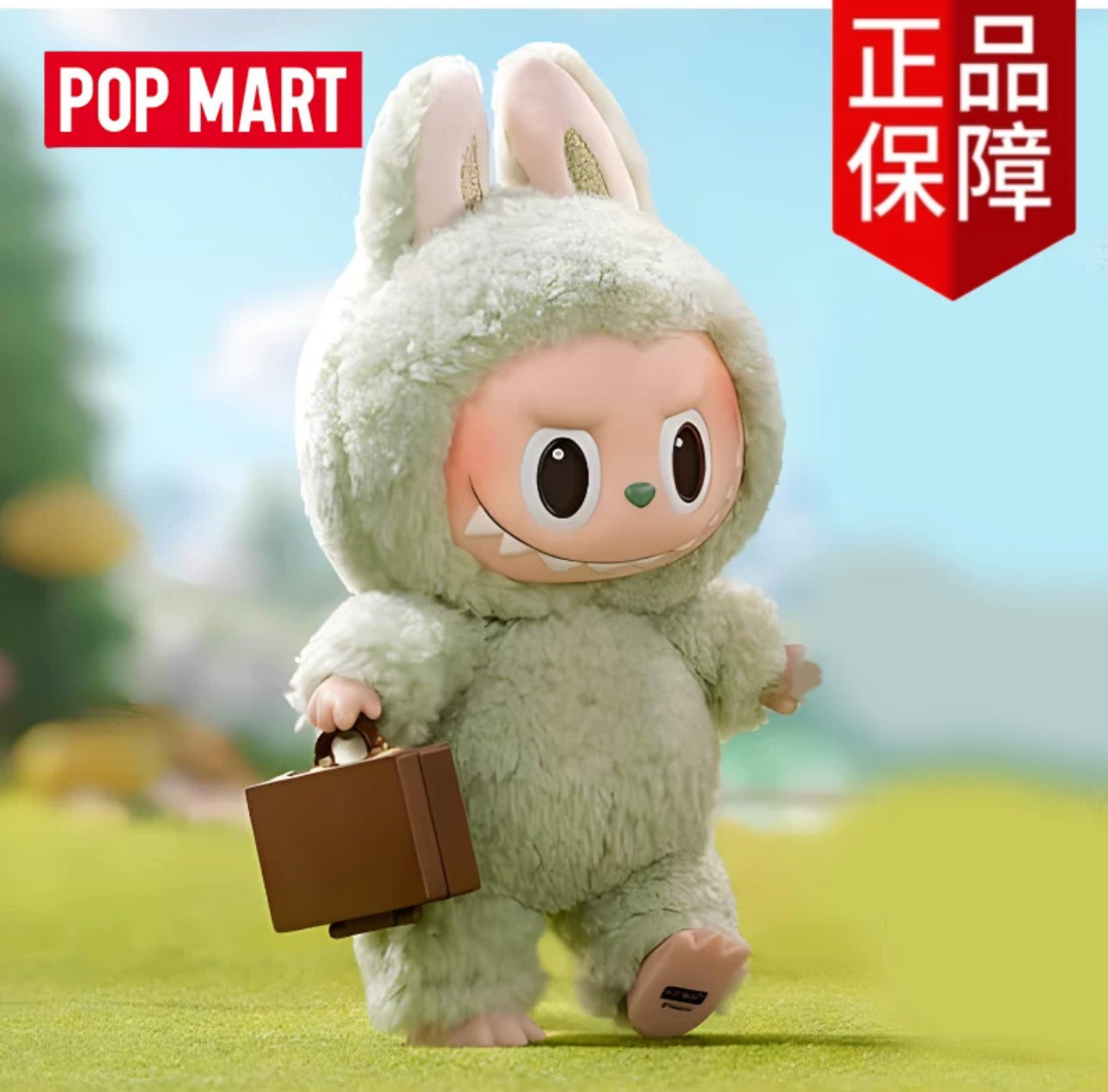 Popmart The Monster Exciting Macaron Series Limited Edition | Labubu Vinyl Face Plush Doll Figure Keychain - 15cm Kasing Lung Zimomo Labubu Toy Collection