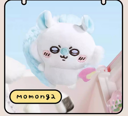 ChiiKawa X Miniso Mini Guardian Series | ChiiKawa Hachiware Usagi Momonga Kurimanju Rakko - Plush Doll Refrigerator Magnet Kawaii Items Room Decoration Doll KawaiiGiftLand