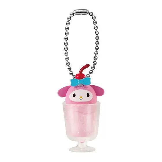 Japan Sanrio Characters Sanrio Cafe Ice Cream Drinks | Hello Kitty My Melody Kuromi Cinnamoroll Pompompurin - Full Set of 5