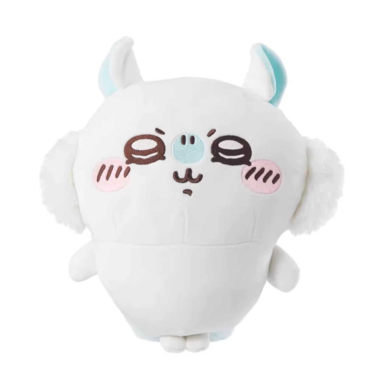 ChiiKawa X Miniso | Momonga Kurimanju Rakko Standing Plush Doll - Kawaii items Room Decoration doll