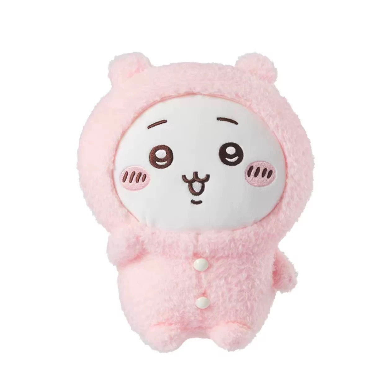 ChiiKawa X Miniso | ChiiKawa Hachiware Usagi Momonga Kurimanju Rakko Pajamas Sitting Plush Doll - Kawaii items Room Decoration doll