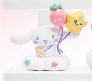 ChiiKawa X Miniso X Sanrio Series | ChiiKawa Hachiware Usagi Momonga Playing with Kitty My Melody Cinnamoroll Pompompurin Kuromi Plastic Mini Figure Blind Box - Kawaii Items Room Decoration Blind Box