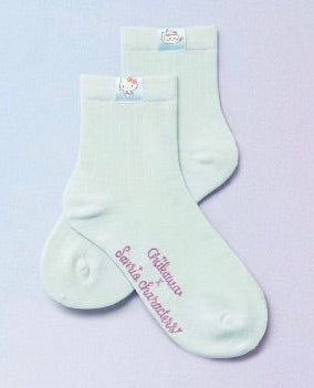 ChiiKawa X Miniso X Sanrio Series | ChiiKawa Hachiware Usagi Momonga with Sanrio Character Cute Icon Socks - Kawaii Items Room Decoration