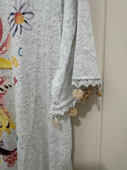 Japanese Cute Style T-Shirt Series | Mori Forest Flower Girl Cool Feel Tee - Kawaii Fashion Items