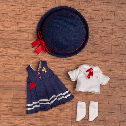 Simon Toys Cosplay Doll Outfits Set Uniform Version | Sailor One Piece Dress Uniform Primary - Original Outfits 1/12 ob11 11cm BJD Doll Ball Joint Doll