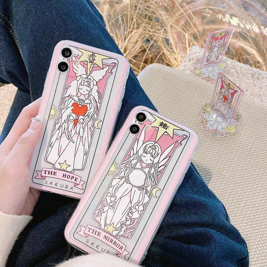 Cardcaptor Sakura Card Version Part 7 with Stand & Strap | The Hope & The Mirror - Phone Case Samsung Galaxy S26 S25 S24 S23 S22 S21 FE Ultra Edge