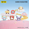 TOPTOY サンリオキャラクターズ スウィートウィスパーズ ステッカーシリーズ ぬいぐるみチャーム ブラインドボックス