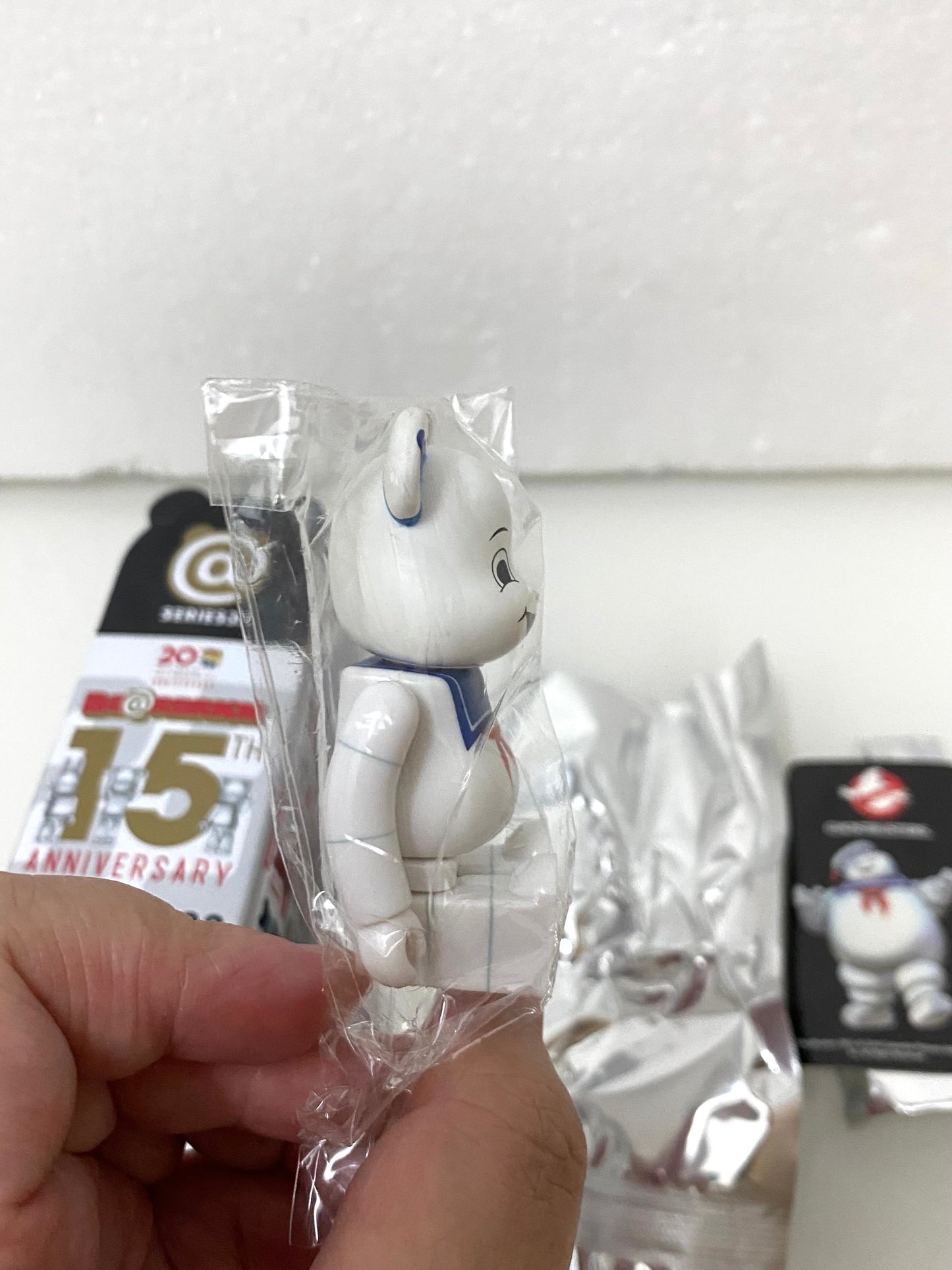 Japan Medicom Toy 100% Be@rbrick Series 33 | Ghostbusters Puft Marshmallow Man - Retried Limited Rare Toy Collection