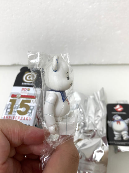Japan Medicom Toy 100% Be@rbrick Series 33 | Ghostbusters Puft Marshmallow Man - Retried Limited Rare Toy Collection