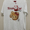 Korean Fashion Cute Cartoon Style T-Shirt Series | Toast Cat Hello Kitty - Kawaii Fashion Items