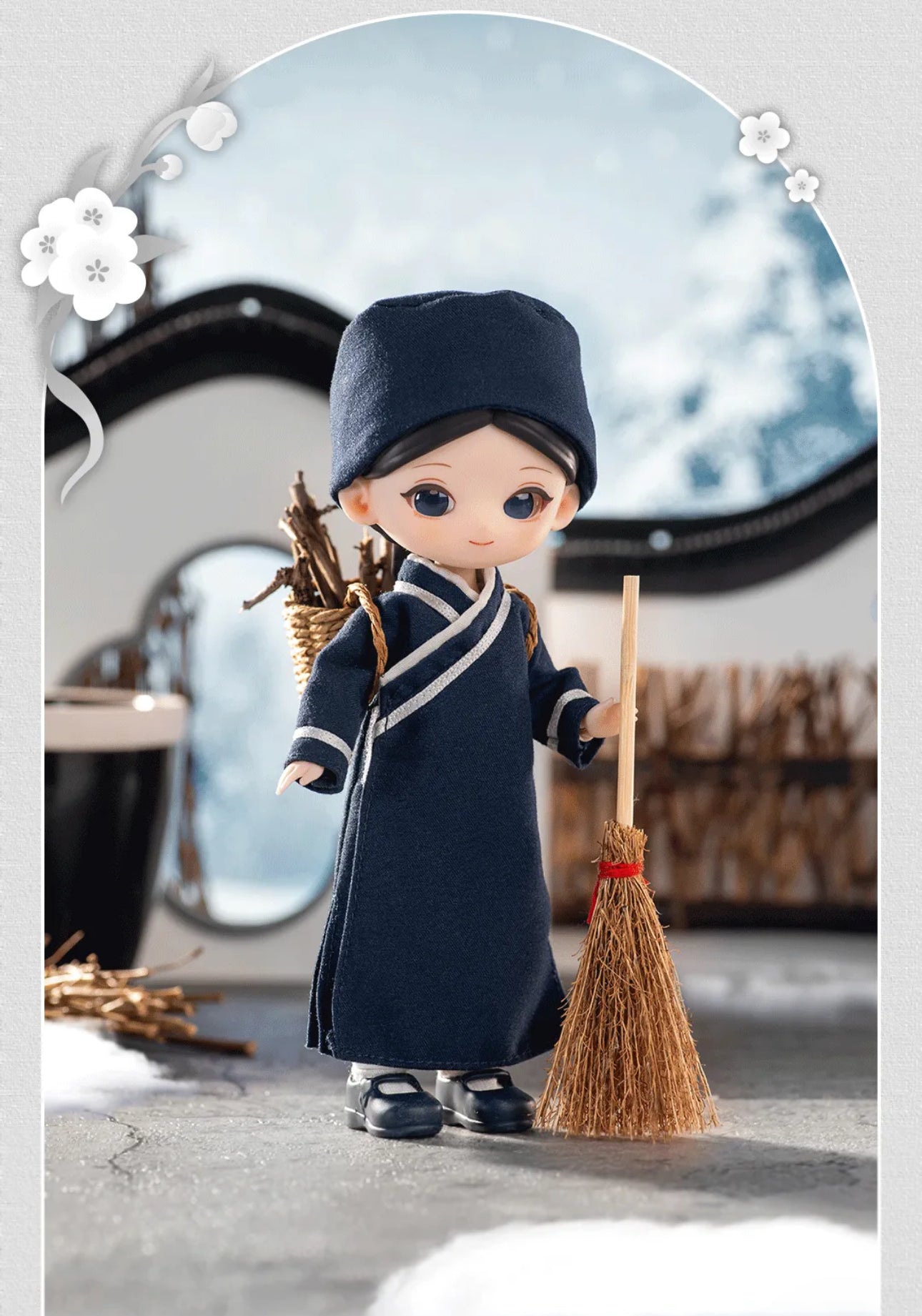 Simon Toys Liroro Chinese Drama Limited Edition | The Legend of Zhen Huan Ganlu Temple Mochou- 1/12 ob11 11cm BJD Doll Ball Joint Doll - Collectible Toys Mystery Blind Box