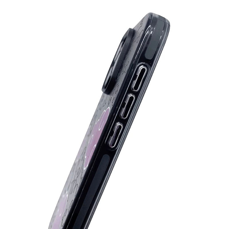 Japanese Anime Naruto Ninja | Laser Itachi Icon - iPhone Case 7 8 PLUS XS XR X 11 12 13 14 15 16 Pro Promax SE3 SE2 KawaiiGiftLand