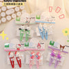 Sanrio Big Head Hair Clip 2 pcs Set | Hello Kitty My Melody Kuromi Cinnamoroll Pochacco