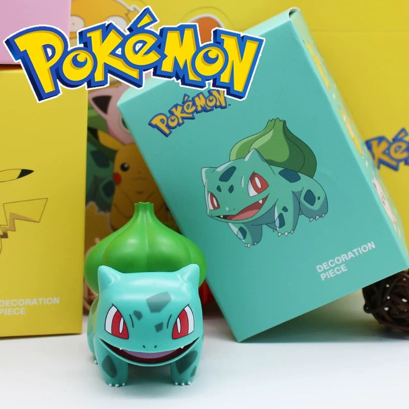 Japan Cartoon Pokemon Simple Figure Series Part 1 | Pikachu Bulbasaur Charmander Squirtle Jigglypuff Psyduck - Figure Kawaii Decoration KawaiiGiftLand
