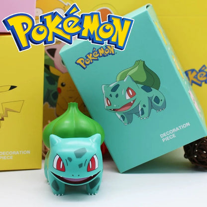 Japan Cartoon Pokemon Simple Figure Series Part 1 | Pikachu Bulbasaur Charmander Squirtle Jigglypuff Psyduck - Figure Kawaii Decoration KawaiiGiftLand