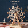 Craft Kits Wooden Music Box | Ferris Wheel - DIY Handmade Mini World Miniature Gift