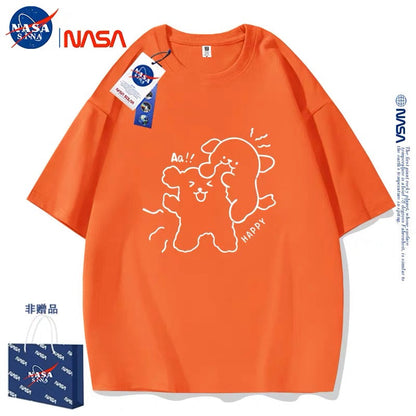 Cute Cartoon Doggie Maltese Puppy Style T-Shirt Series | Sweet Couple Part1 - Kawaii Fashion Items for Child & Adult Matching outfits for Parents and Children