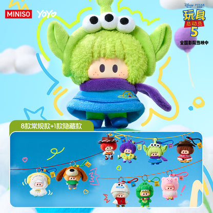 YOYO Chan x Toy Story Doll | Yoyo Lovely with You - Plush Vinyl Keychain Pendant Blind Box