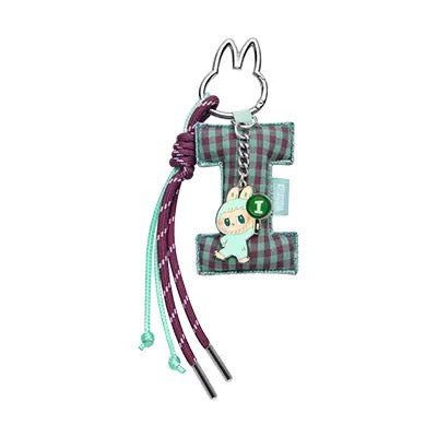 Popmart The Monster Pin For Love Series Limited Edition | Letter Pendant A-M with Pins Keychain - 10cm Kasing Lung Zimomo Labubu Toy Collection