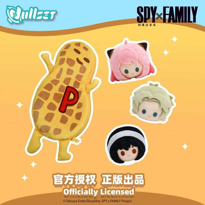 SPY Family Kawaii Peanut Bag with Mini Plush Doll | with Family with Friends - Plush Collectable Toys Accessories