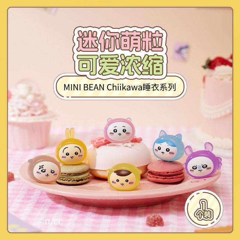 ChiiKawa X Miniso | ChiiKawa Hachiware Usagi Momonga Kurimanju Rakko Pajamas Beans Blind Box Mini Figure - Kawaii Item Cute Accessories