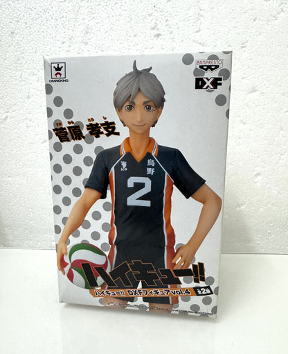 Japanese Anime Haikyu!! DXF Vol 4 | Kuroo Tetsuro Sugawara Koushi Figure - 2014 Retried Toy Collection