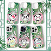Japanese Cartoon Sanrio Become Panda Laser Case | Hello Kitty My Melody Kuromi Cinnamoroll Pompompurin Hangyodon 6 Styles - iPhone Case 11 12 13 14 15 16 16e 17 17e Pro Promax