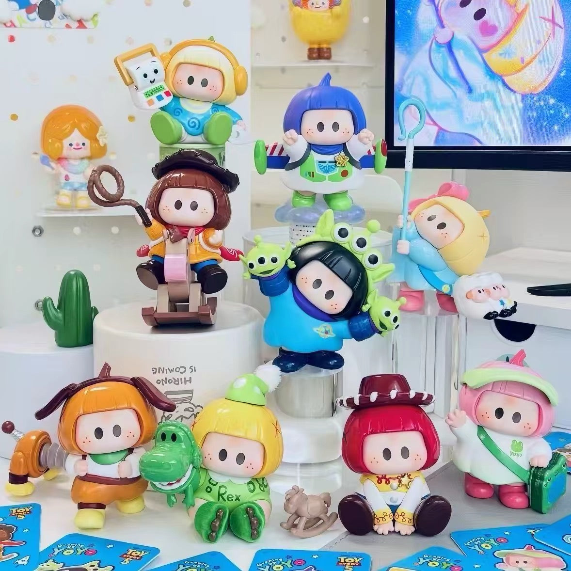 YOYO Chan x Toy Story Mini Figure | YOYO Growing Up Collection - Collectable Toys Mystery Blind Box