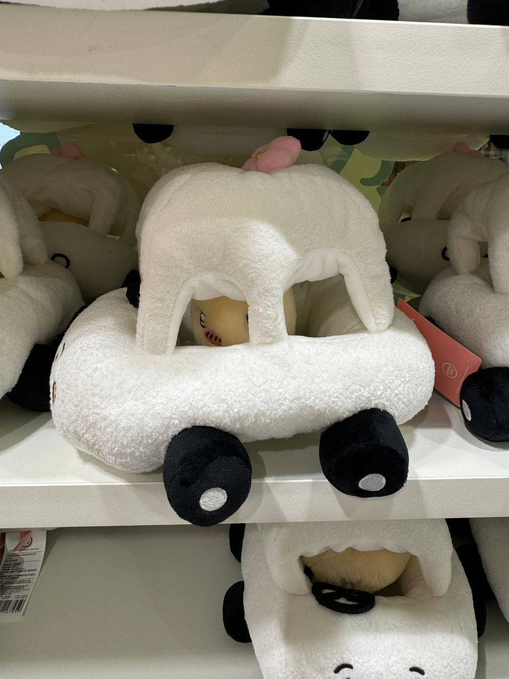 ChiiKawa X Miniso | Rakko with Car Plush Doll - Kawaii Doll Plush Cute ...