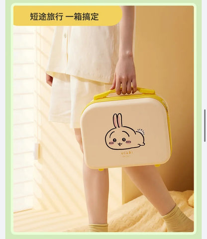 ChiiKawa X Miniso | ChiiKawa Hachiware Usagi Mini Suitcase - Kawaii Item Decoration