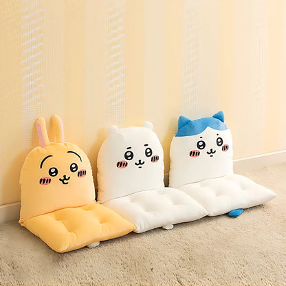 ChiiKawa Chair Cushion  | ChiiKawa Hachiware Usagi - Plush Soft Kawaii items Room Decoration doll