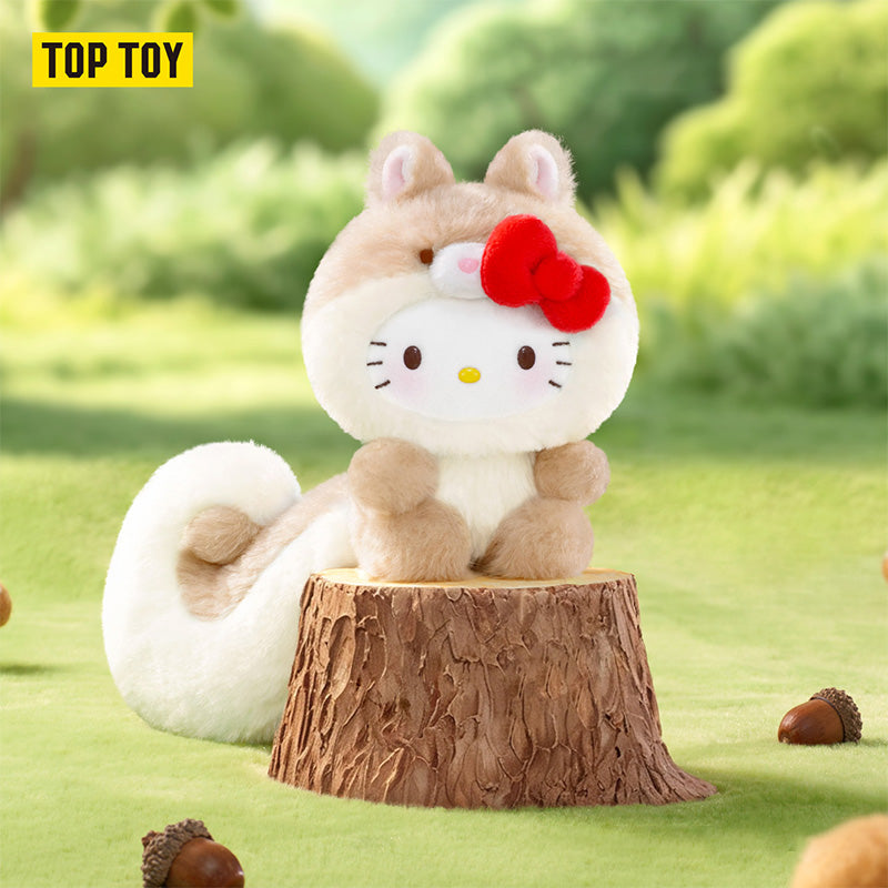TOPTOY x Sanrio Hello Kitty | Healing Forest Series - Plush Vinly Keychain Pendant Blind Box