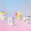 ChiiKawa X Miniso X Sanrio Series | ChiiKawa Hachiware Usagi Momonga Wearing Sanrio Character Hats Sitting Plush Doll Keychain - Kawaii Items Room Decoration doll