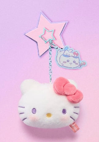 ChiiKawa X Miniso X Sanrio Series | Chiikawa Cinnamoroll Hachiware Kitty Cute Icon Plush Doll Keychain - Kawaii Items Room Decoration doll
