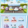 Sanrio Characters Cute Pullback Car Series | Hello Kitty My Melody Kuromi Cinnamoroll Pompompurin Pochacco - Kawaii Decoration Collectable Toys Toy Collection