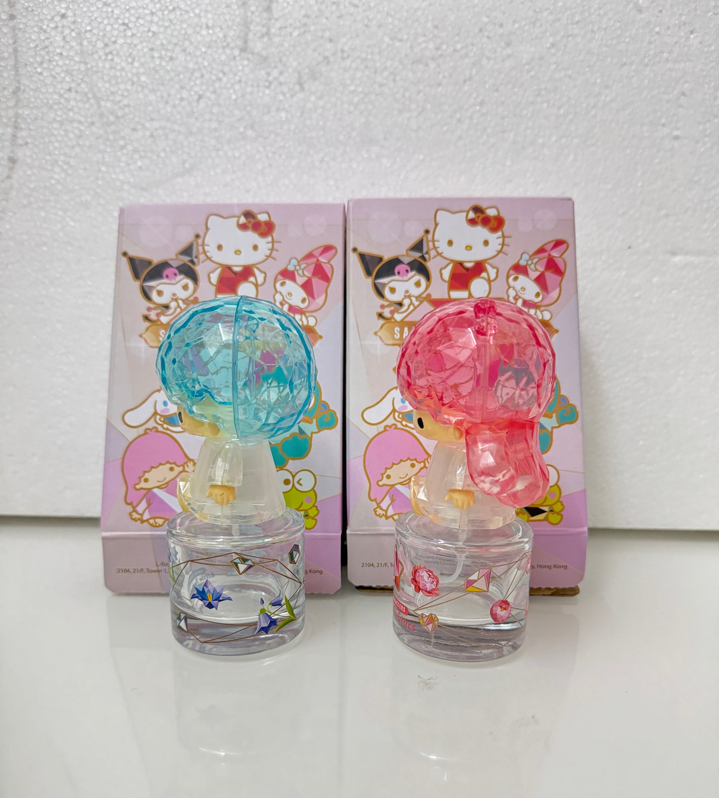 Sanrio Characters Crystal Style Perfume Bottle | Little Twin Star Lala & Kiki - Convenience Store Limited Collectable Toys Mystery Blind Box