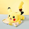 日本のアニメ ポケットモンスター | ピカチュウのぬいぐるみ、毛布付き - マスコットぬいぐるみ かわいいデコレーション