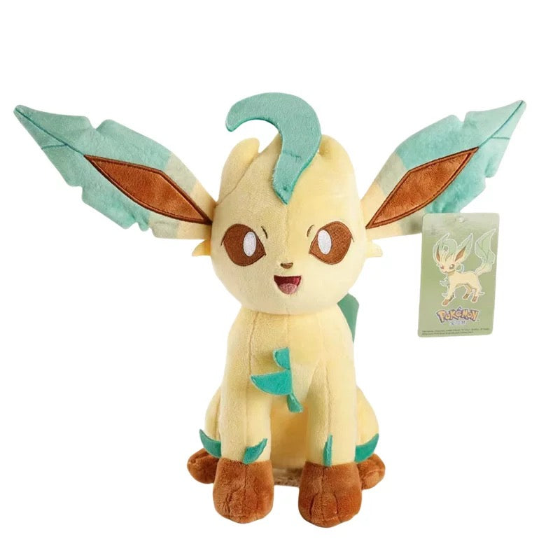 Japan Cartoon Pokemon Eevee Evolution Evolve 25-28cm Plush Doll | Eevee Jolteon Espeon Umbreon Leafeon Glaceon Sylveon - Mascot Plush Doll  Kawaii Decoration KawaiiGiftLand