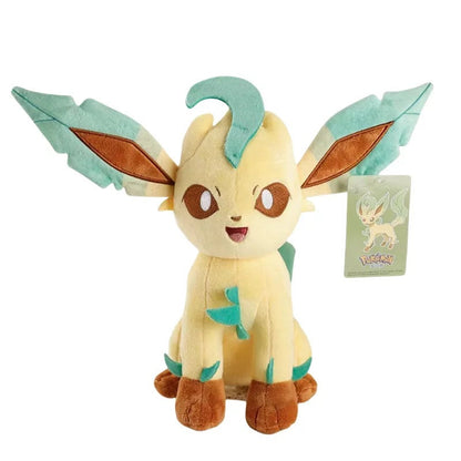 Japan Cartoon Pokemon Eevee Evolution Evolve 25-28cm Plush Doll | Eevee Jolteon Espeon Umbreon Leafeon Glaceon Sylveon - Mascot Plush Doll  Kawaii Decoration KawaiiGiftLand