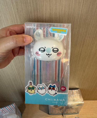 ChiiKawa X Miniso Hot Summer Series | ChiiKawa Hachiware Usagi Momonga Kurimanju Rakko Cute Plastic Doll Wind Chimes - Kawaii Items Room Decoration Doll