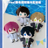 日本語アニメ Free! 岩鳶高校水泳部ユニフォームキーホルダー | 遙 真琴 凛 宗介 かわいい 川西 10cm Qビーン ドール - かわいい川西アイテム