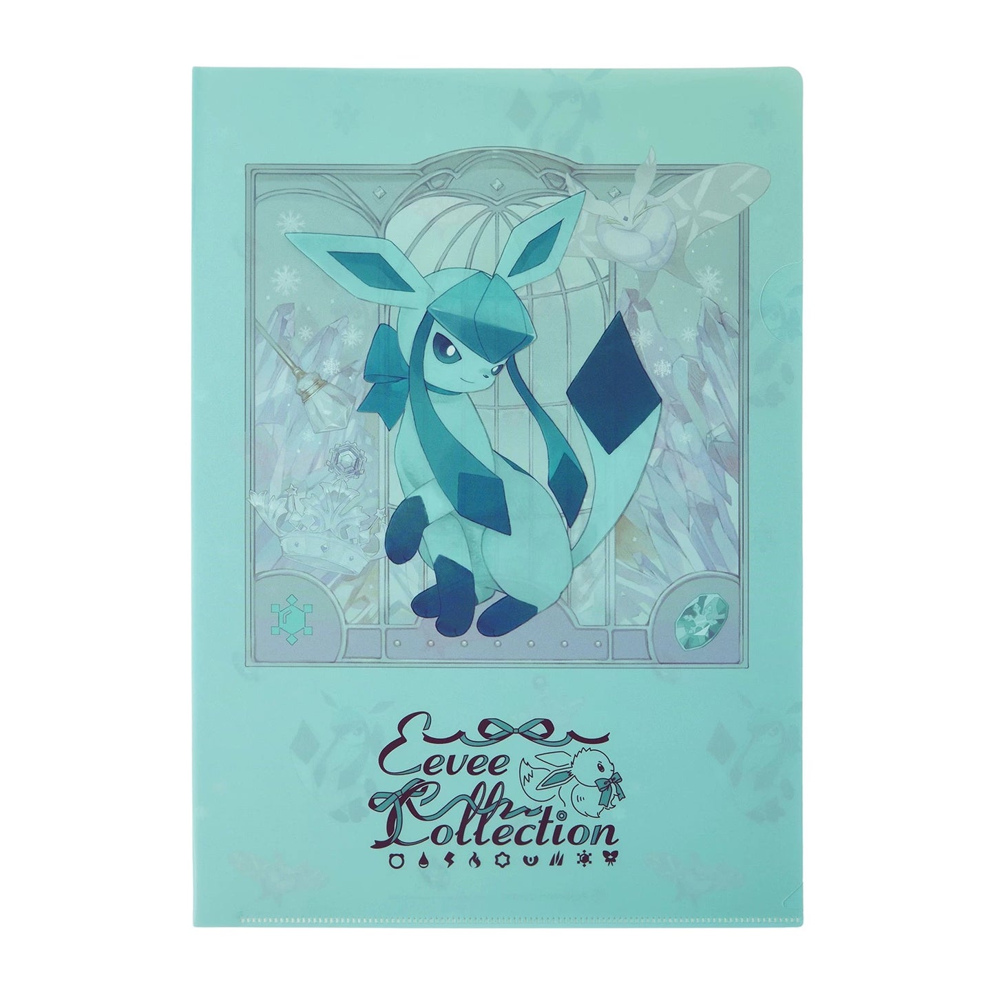Japan Cartoon Pokemon Eevee Evolution A4 Folder | Eevee Vaporeon Jolteon Flareon Espeon Umbreon Leafeon Glaceon Sylveon - Evolve Anime Collectable Kawaii Item