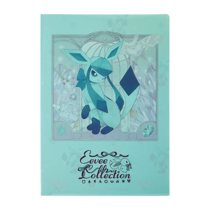 Japan Cartoon Pokemon Eevee Evolution A4 Folder | Eevee Vaporeon Jolteon Flareon Espeon Umbreon Leafeon Glaceon Sylveon - Evolve Anime Collectable Kawaii Item