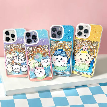 日本製カートゥーン サンリオ マジックスクール | シナモロール ウィザード レーザー カラー クリア - iPhone ケース 11 12 13 14 15 16 16e 17 17e Pro Promax