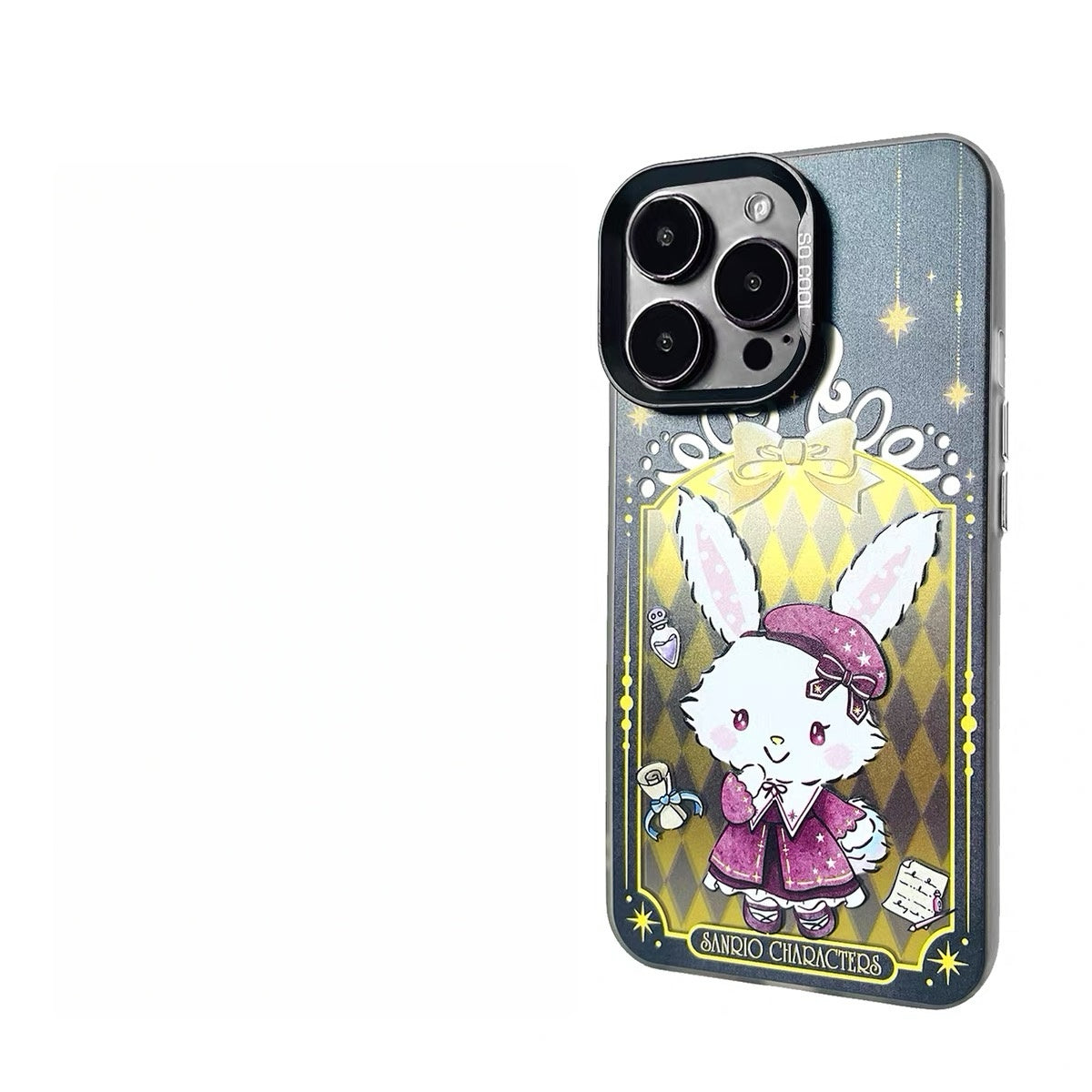 Japanese Cartoon Sanrio Magical Book Laser Case | Hello Kitty My Melody Kuromi Hangyodon Bad Badtz Maru Wish Me Mell 6 Styles - iPhone Case 11 12 13 14 15 16 16e 17 17e Pro Promax