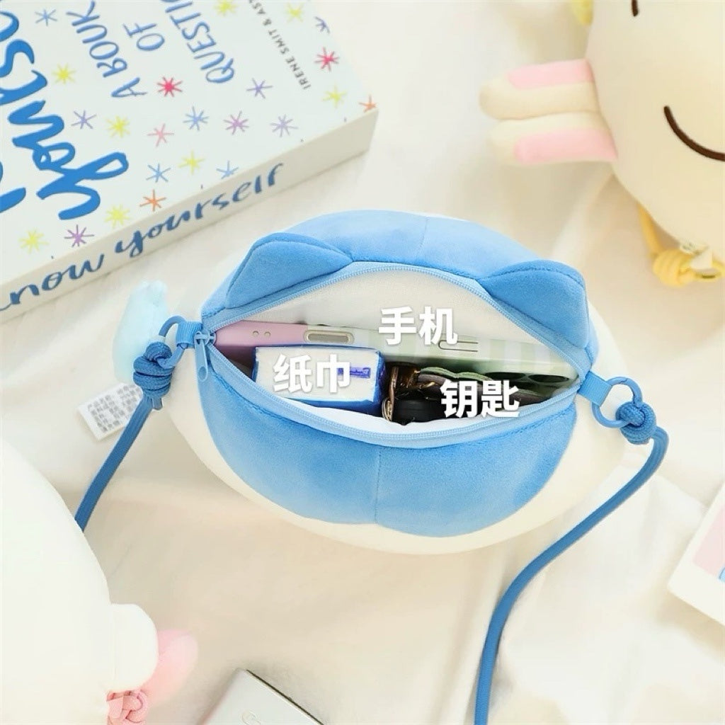 ChiiKawa X Miniso Plush Big Head Shouder Bag | ChiiKawa Hachiware Usagi - Kawaii items