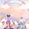 Rolife x サンリオキャラクターズ 遊園地 オルゴール クラフトキットセット | マイメロディ クロミ シナモロール 遊具 メリーゴーランド - DIY 手作り 木製 ミニチュアハウス ミニワールド ギフト