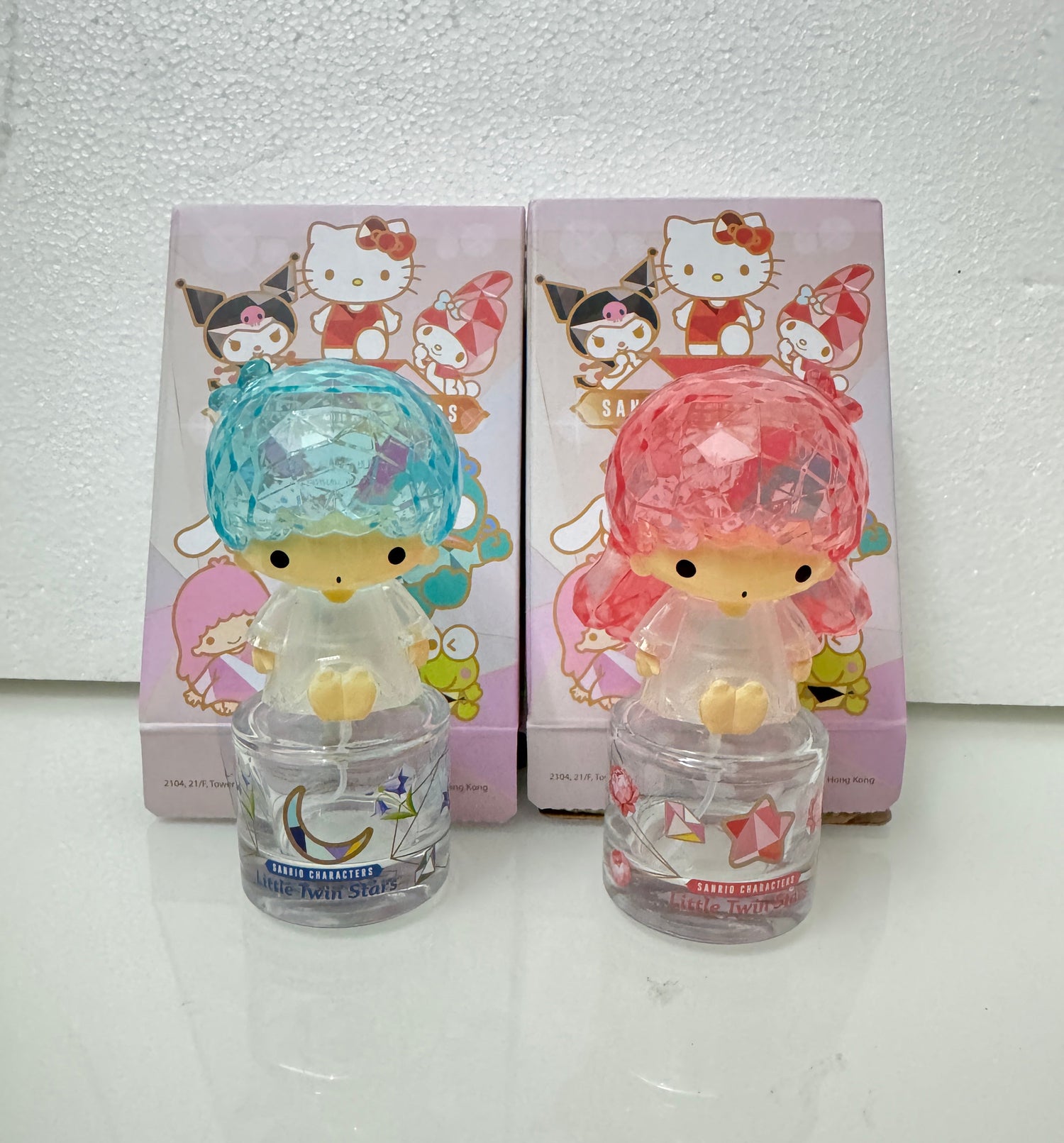 Sanrio Characters Crystal Style Perfume Bottle | Little Twin Star Lala & Kiki - Convenience Store Limited Collectable Toys Mystery Blind Box
